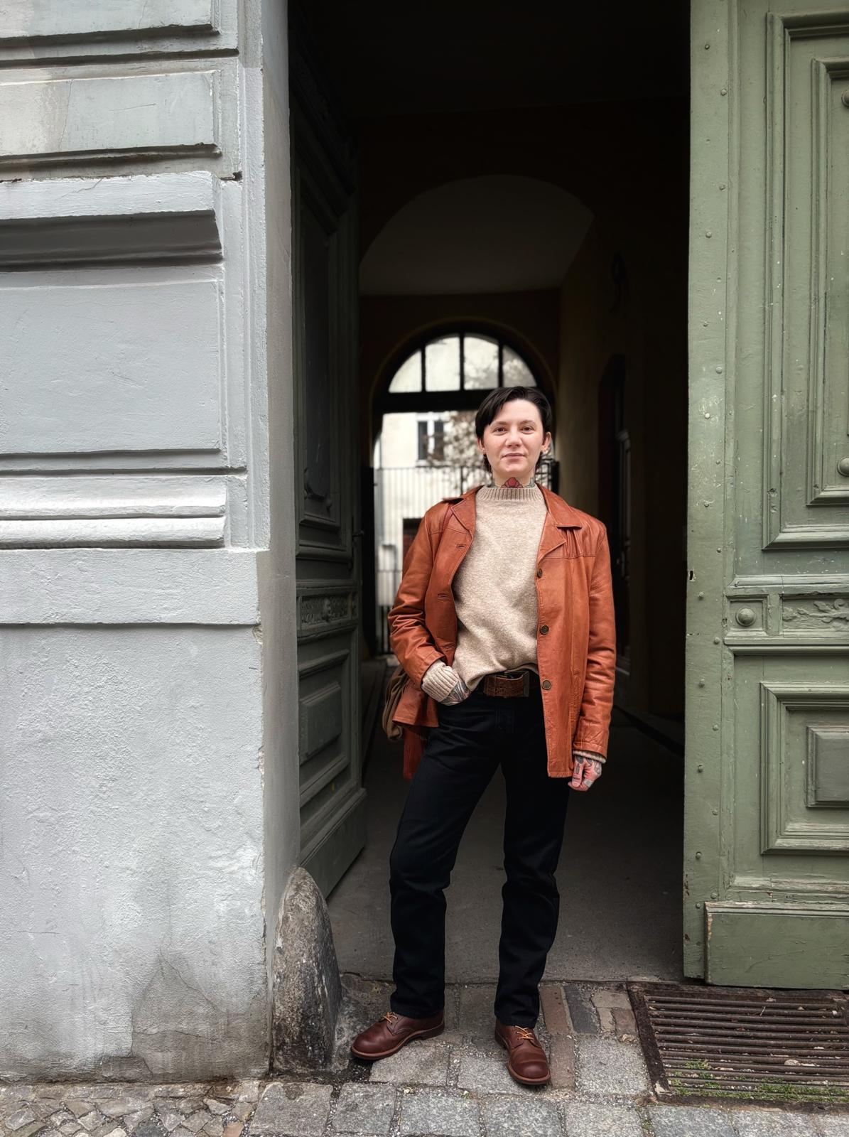 Portrait of Csilla Liptai, founder of Studio Liptai